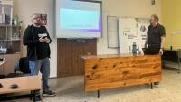 Etický hacker Pavel Matějíček a pedagog a lektor Václav Maněna
